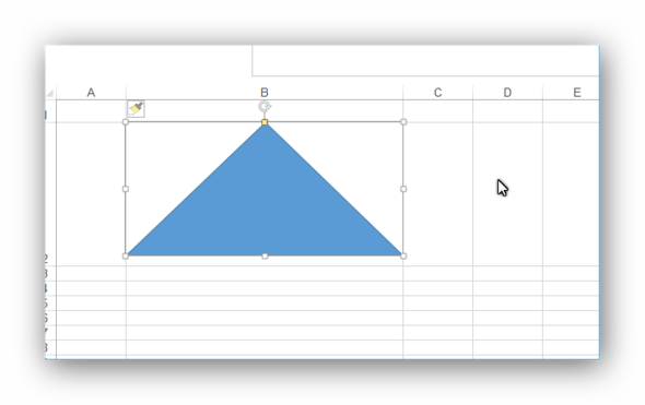 Das Dreieck - (Windows 7, Microsoft, Microsoft Excel)