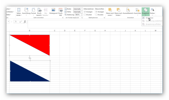 Gruppieren - (Windows 7, Microsoft, Microsoft Excel)