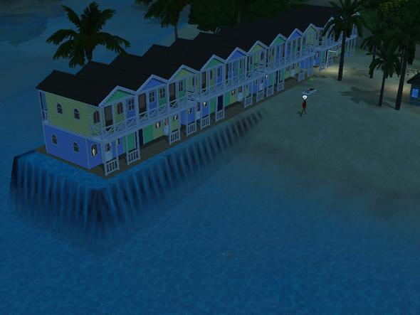 Sims 3 Strandresort Erweiterung der Gästekapazität - (Sims 3, Sims, Inselparadies)