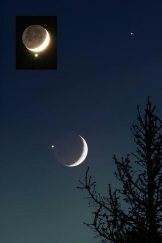 Venus Dezember 2008 - (Astronomie, Sterne, Himmel)