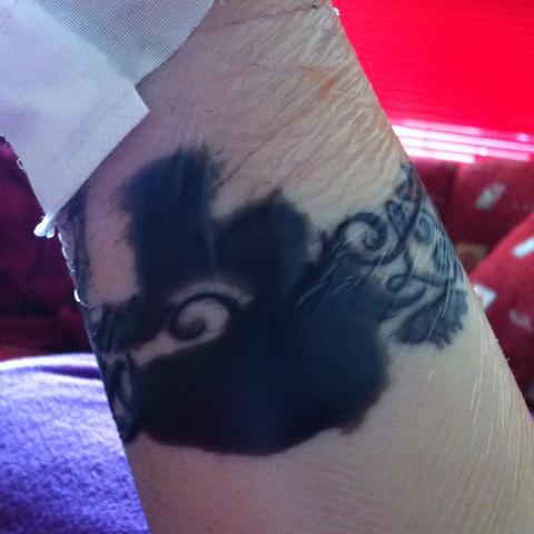 Tattoo Angeschwollen Normal Tattoo Angeschwollen Normal