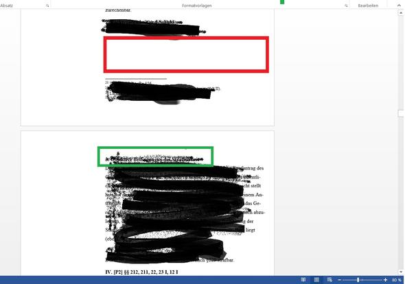 Problem - (Arbeit, Universität, Word)