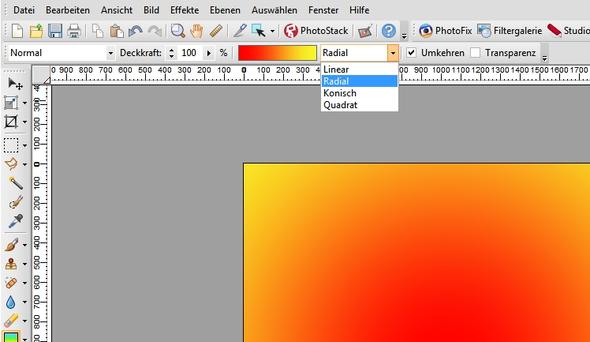 Gimp Kreisformigen Farbverlauf Erstellen Pc Bildbearbeitung