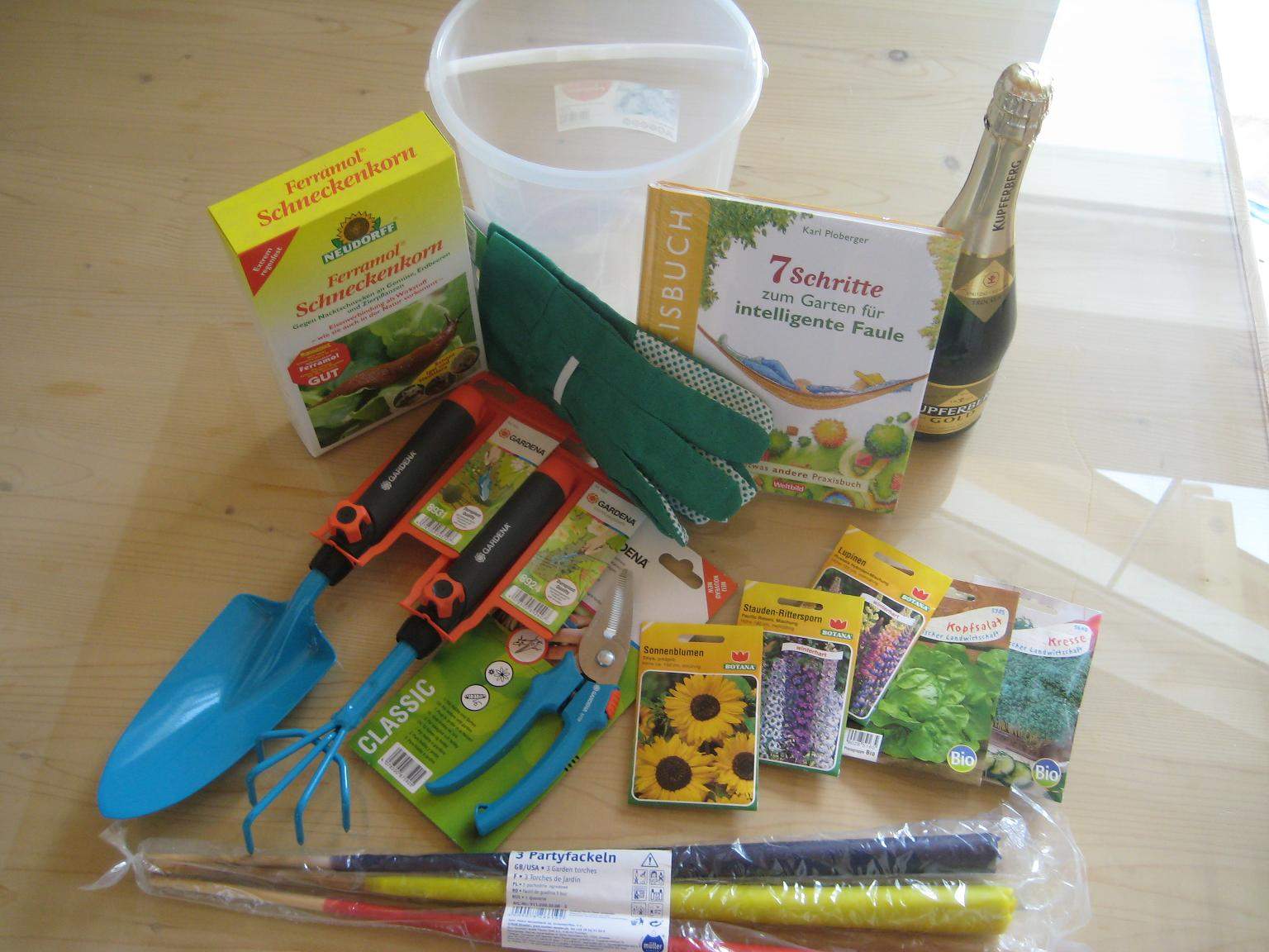 Gute Ideen für einen Geschenk an einen Gartenliebhaber? (Garten