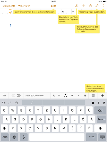 Wie Kann Ich Hochzahlen Bei Pages Auf Dem Ipad Einfugen