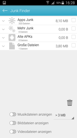 warum "nicht genügend gerätespeicher (44mb) frei"? (Handy ...
