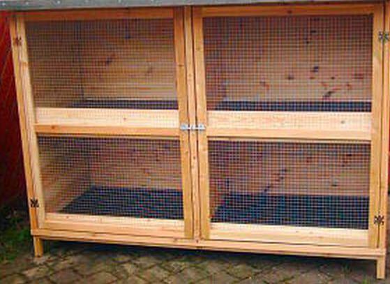Kaninchenstall - (Kaninchen, Holz, Stall)