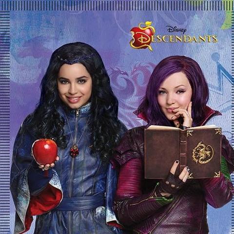 Evie (L.) und Mal (R.) - (Film, Disney)