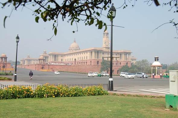 Regierungsgebäude - (Indien, Mumbai, Neu-delhi)