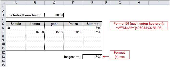 Excel Wenn Dann Sonst Mit Subtraktion Microsoft Excel Libre 