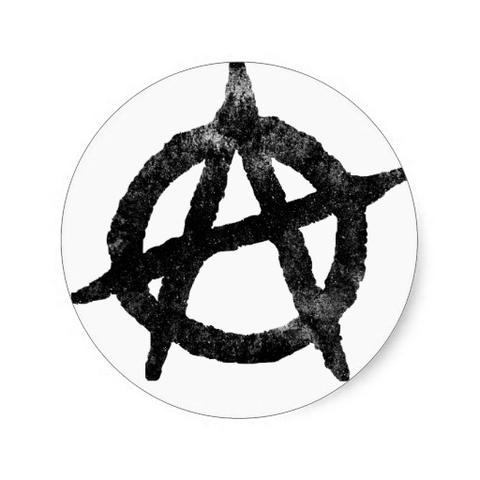 Anarchiezeichen - (Politik, Zeichen, Symbol)