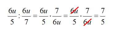Brüche teilen - (Mathematik, Bruch, variablen)