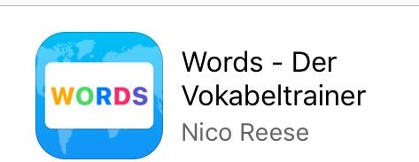 Words-Der Vokabeltrainer - (Schule, App, Englisch)