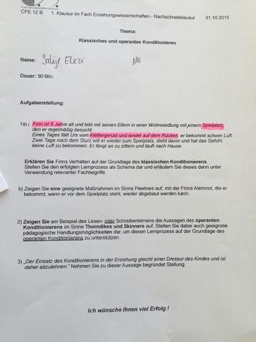 - (Studium, Erziehung, Wissenschaft)