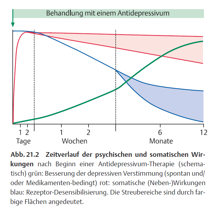 Antidepressiva. Die ersten Wochen. Nebenwirkungen garantiert? (Medikamente)