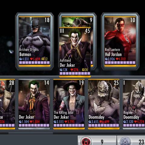 Ich wechsle Joker mit Bane - (Handyspiele)