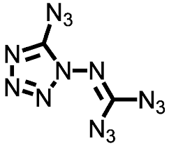 Strukturformel von C2N14 - (Technik, Stärke, Sprengstoff)