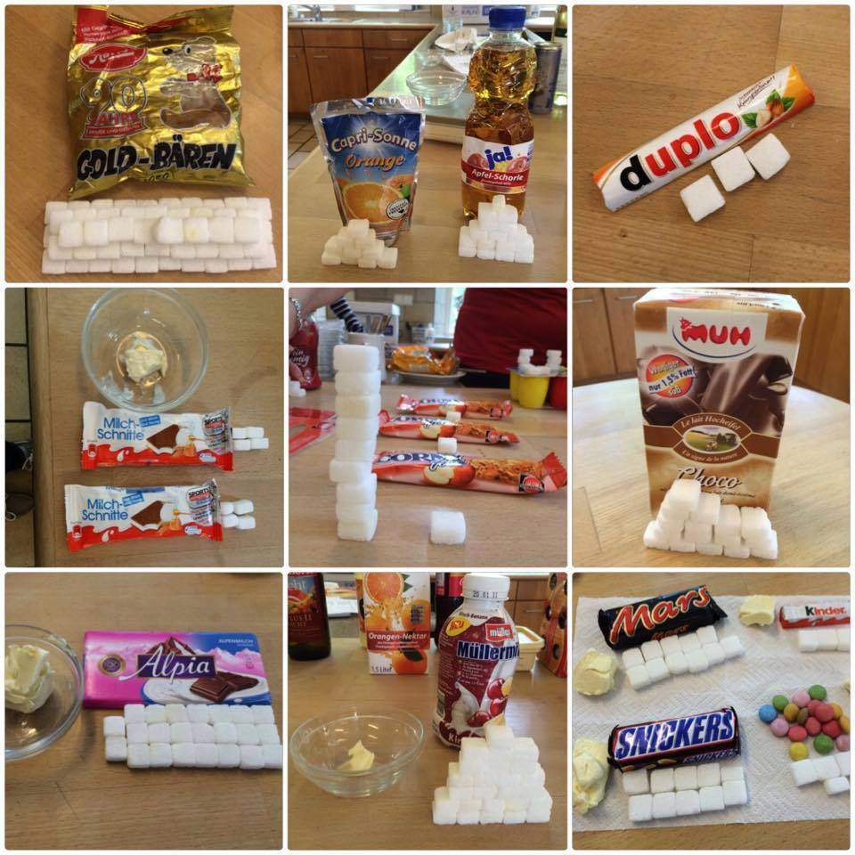 Referat Zucker. Welche passenden Versuche kann man dazu machen,es geht dort um die Schäden von ...