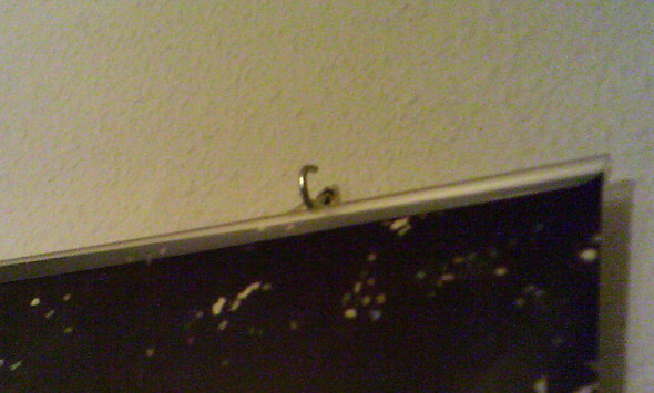 Poster Auf Brett Kleben