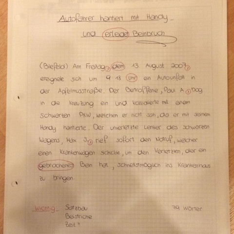Das ist der Aufsatz - (Arbeit, deutsch, Bericht)
