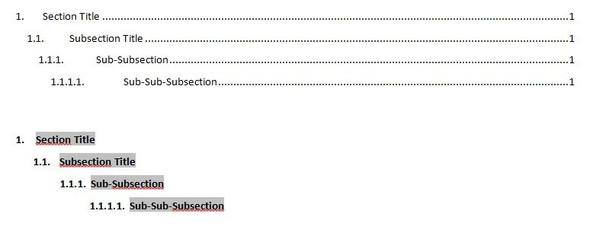 Wie kann man in Word 2010 Inhaltsverzeichnis individuell ...