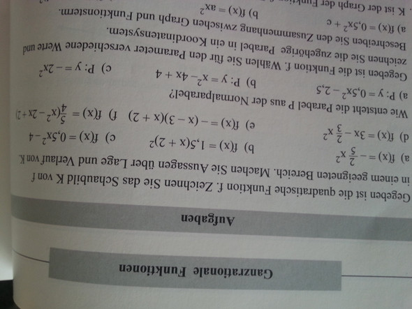 nur zeichnen oder auch rechnen - (Schule, Mathe)