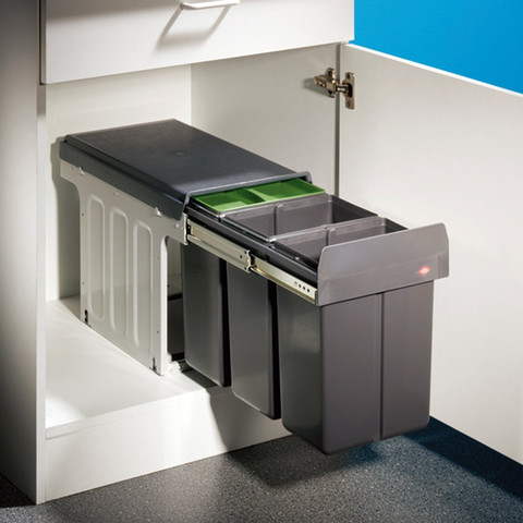 mulltrennsystem in kuchenschublade nachtraglich einbauen kuche mulltrennung unterschrank