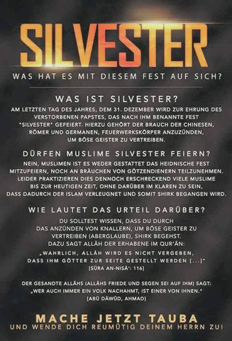 - (Religion, Islam, Silvester)