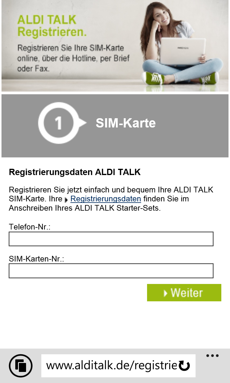 Funktionieren die Aldi Talk Server moment nicht oder wieso kann ich mich nicht Online Anmelden ...
