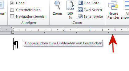 Zeilenabstand - (Microsoft Word, Cursor)