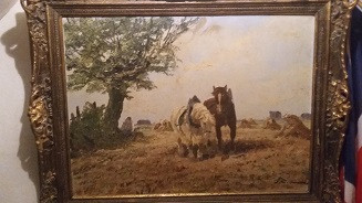 Gemälde - (Holland, Maler, Schiff)