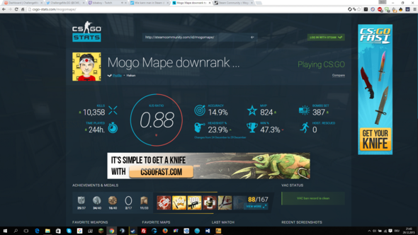 http://csgo-stats.com/ (ignoriere die anderen Tabs) - (Bilder, Steam, Profil)