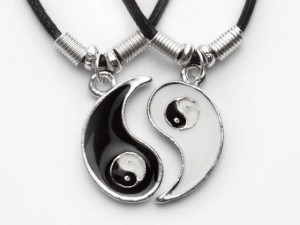 Yin Yang Kette! - (Geschenk, Geburtstag)