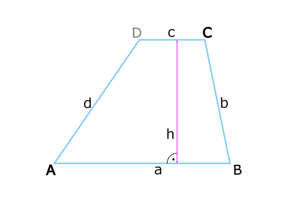 Berechnung der Höhe eines Trapez? (Mathe, Geometrie)