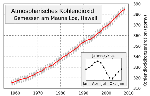 gloable ansteigende CO2-Konzentrationen - (Wetter, Klima)