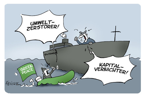 Greenpeace Moneyburner - (Schule, deutsch, Sprache)
