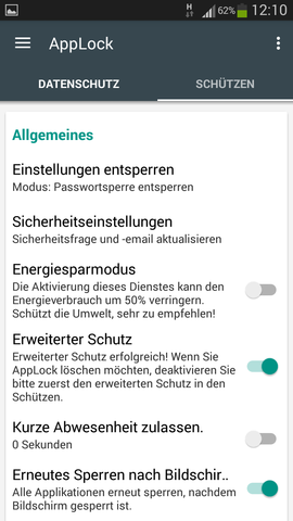 - (Handy, Passwort)