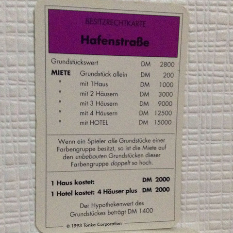 Hafenstraße - (Spiele, Monopoly)