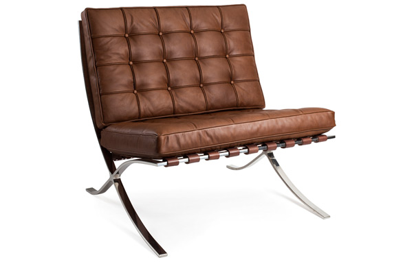 Gibt es Nachbauten vom "Barcelona Chair"? (Freizeit, wohnen, Möbel)