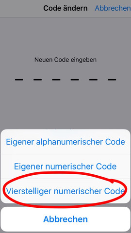 Iphone code ändern 4 stellig Iphone code ändern 4 stellig