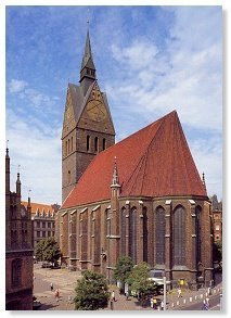 Hannover-Marktkirche - (Christentum, Satan, pentagramm)