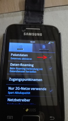 SIM-Daten aktivieren/deaktivieren - (iPhone, WLAN)