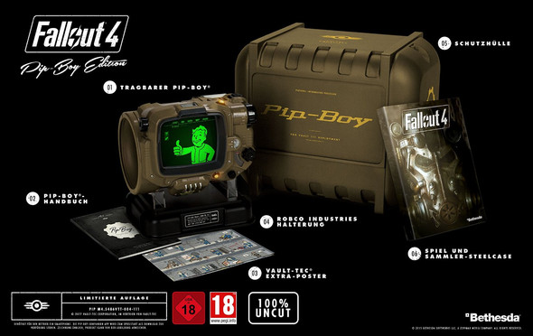 Fallout 4 Pip-Boy Edition - (Spiele, Games, PS4)