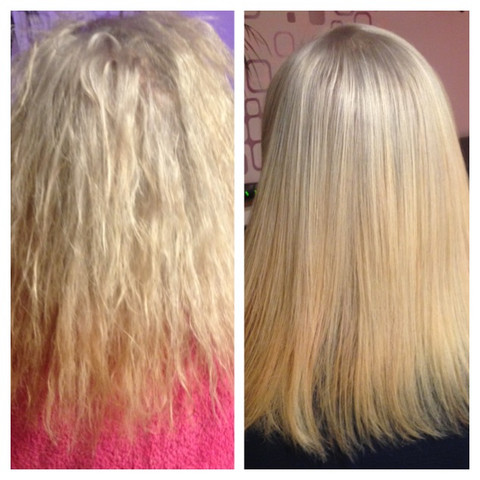 keratinbehandlung haare beauty frisur