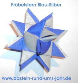 Fröbelstern www.basteln-rund-ums-jahr.de - (Familie, Geschenk, Weihnachten)