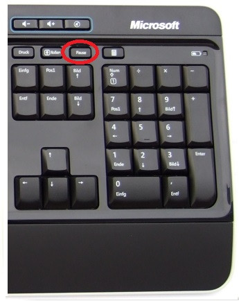 Hallo, es gibt Tastenkombinationen wie z.B. Windows + Pause. Wo aber