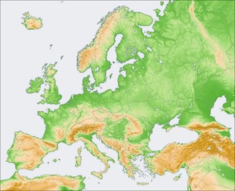 - (Europa, Geografie, Kontinent)