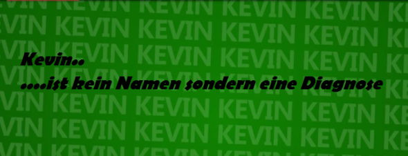 Kevin - (Deutschland, Name, asozial)
