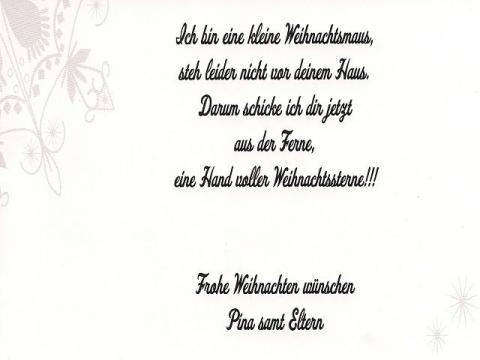Was schreibt Ihr auf Eure Weihnachtskarten? (Familie, Weihnachten, Karten)