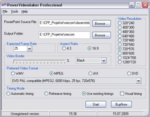 Screenshot Powervideomaker - (Computer, PC, Programm)